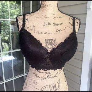 Black Lace Bra. Size 38DD